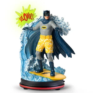 Surf's Up Batman Figurine Sculpture DC Bradford Exchange - Bild 1 von 1