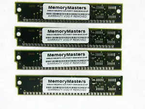 4x 1MB 30-Pin 2-Chip Non-Parity 60ns FPM Memory SIMM Apple Mac PC - Picture 1 of 1