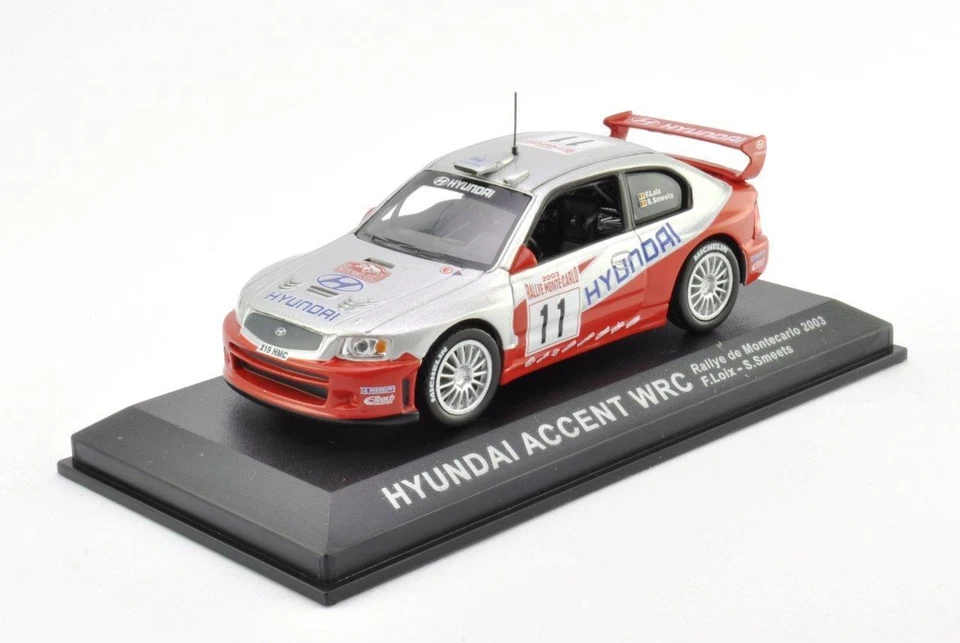 HYUNDAI ACCENT WRC N°11 DU RALLYE MONTE CARLO DE 2003 - Photo 1/1