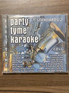 Party Tyme Karaoke: Standards, Vol. 2 by Sybersound (CD, May-2005)