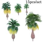 Enhance Your Model Scenes with 15PCS Model Palm Trees Scale 1 100 1 300