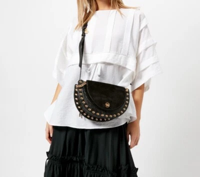 Bolso Bandolera SEE BY CHLOÉ Seeby Kriss Cuero Adornado en Cuero Negro Foto 1 de 4