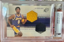 1999-00 Upper Deck SPX Kobe Bryant Winning Materials Game Used Jersey & Shoe