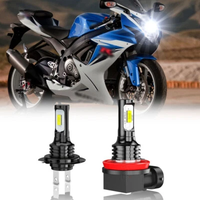 Lâmpadas de farol de LED 2 peças alta baixa para Suzuki Vstrom 1000 2014-2016 2018 2019 - Imagem 1 de 4