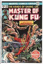 Marvel Comics Master of Kung Fu #20 Sept. '74 Free Shipping "The Samurai" VF