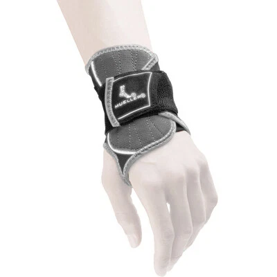 Mueller HG80 Premium Wrist Brace - Black/Gray - Image 1 of 2