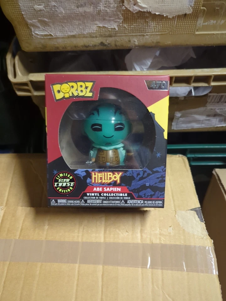 Boneco Funko Pop Dorbz Hellboy 470 Abe Sapien 27254 perseguição rara  - Imagem 1 de 1