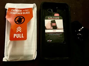 ZIZO BOLT BLACK Case w/ Glass Protector & Lanyard SAMSUNG Amp Prime 2 J3 Emerge - Zdjęcie 1 z 6