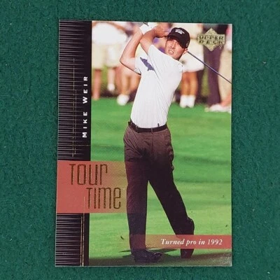 Mike Weir 2001 Upper Deck Golf Tour Time card #192 - Image 1 of 2