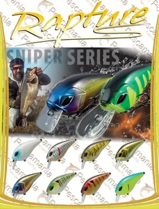 Artificiale spinning Rapture crankbait SNIPER SQUAREBILL 50SR 50mm/8.0g Floating - Imagen 1 de 17