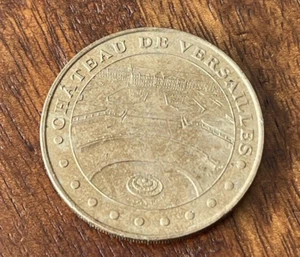 Collection Nationale Medaille Officielle Chateau De Versailles Paris Token - Picture 1 of 2