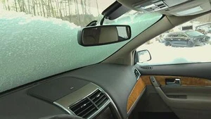 13 LINCOLN MKX Rear View Mirror Automatic Dimming Compass Voice Reco - Picture 1 of 1