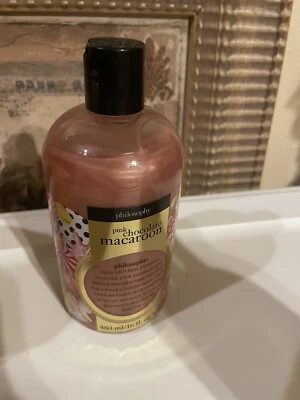 Philosophy Pink Chocolate Macaroon Shampoo / Gel Bubble Bath 16oz Not Sealed - Image 1 of 3