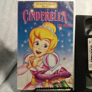 Cinderella And Friends Goodtimes VHS VCR Video Tape Used RARE Animated Kids - Imagen 1 de 3