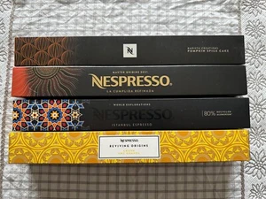 NESPRESSO 40 KAPSELN Ausverkauft Packung Kürbis Gewürz Istanbul Cumplida Amaha Uganda - Bild 1 von 4
