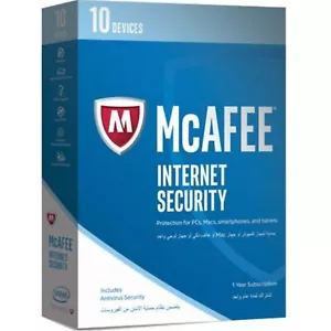 McAfee MIS17ETGORAA 2017 Total Protection, 10 Devices - Picture 1 of 1