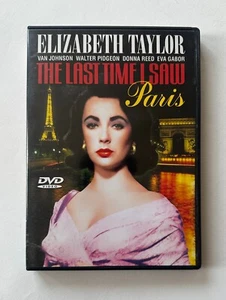 THE LAST TIME I SAW PARIS (1954) Elizabeth Taylor/Van Johnson | 2002 DVD VG+/VG - Foto 1 di 3