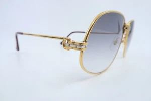Vintage ©1988 Cartier PARIS Sonnenbrille PANTHERE Made in France 59-16 140 E03922 - Bild 1 von 10