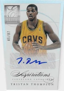 2012-13 Panini Elite Series Aspirations Autographs Tristan Thompson NM-MT+ 45/87 - Bild 1 von 2