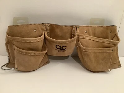 CLC CUSTOM LEATHERCRAFT 1370X3 APRON TOOL BELT ADJUSTABLE WAIST WITH HAMMER RING - Image 1 of 4