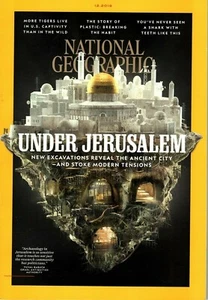 NATIONAL GEOGRAPHIC December 2019 UNDER JERUSALEM Tigers Plastics Shark - Picture 1 of 1