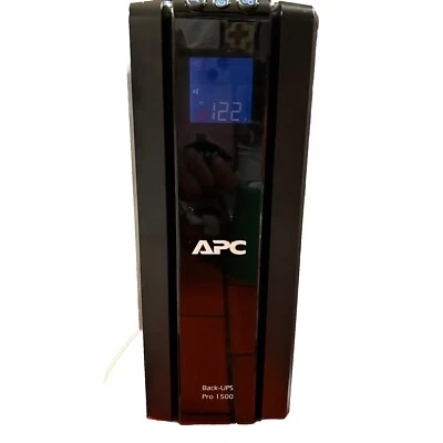 APC BR1500G BACK-UPS PRO 1500 10 OUTLET TOWER W/O BATTERY - Image 1 of 4