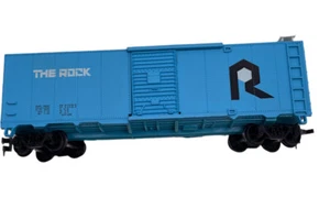 Caboose Bachmann Electric Train 1057 Blue Caboose Santa Fe Vintage - Picture 1 of 10