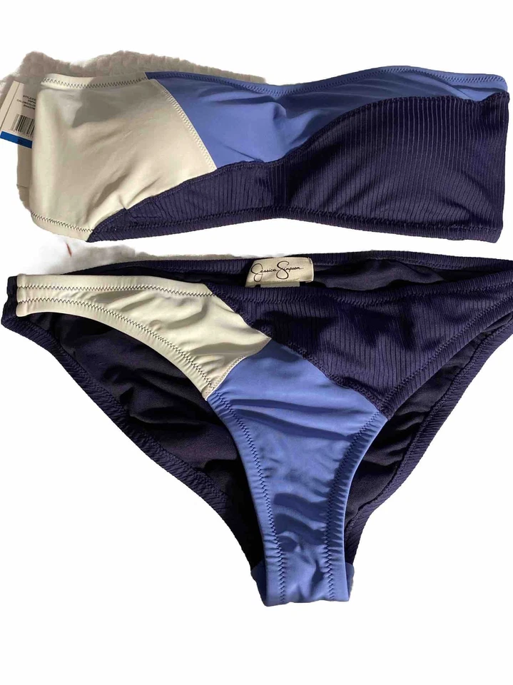 TRAJE DE BAÑO $108 Jessica Simpson 2 PIEZAS Rosa Talla XL NUEVO Foto 1 de 4