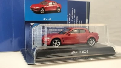 Coche modelo diecast rojo Kyosho 1/64 Mazda RX-8 Foto 1 de 4