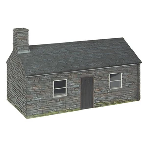 47-0108 Scenecraft O Gauge Slate Built Workers Cottage - Picture 1 of 1