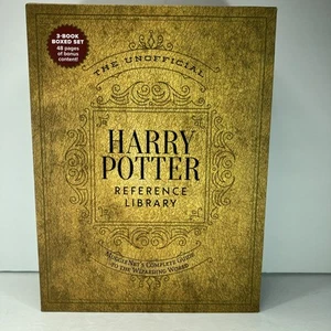 The Unofficial Harry Potter Reference Library 3 Book Box Set Mint Condition - Foto 1 di 13