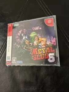 METAL SLUG 6 - SEGA DREAMCAST - Fishyface Games FACTORY SEALED Fishy Face RARE!! - Picture 1 of 10