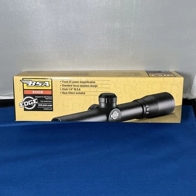 Mira para pistola BSA OPTICS Edge 2x20 1 en 1MOA negra mate (PS2X20) Foto 1 de 4