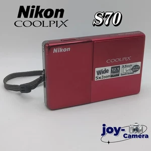 NIKON COOLPIX S70 Digital Camera (12.1 Megapixel, Touchscreen, 3.5" OLED, 2009) - Picture 1 of 11