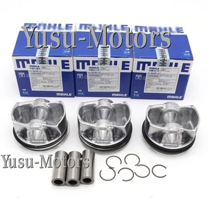 OEM MAHLE Pistons Rings Set CR11:1 For BMW B38 1.5T Cooper 118i X2 F55 F56 F20 - Picture 1 of 5