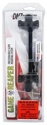 DNZ Products Game Reaper Scope Mount/Ring Combo Savage Round  w/: L30200 - Image 1 of 2