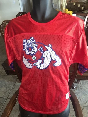 Victoria Secret Rosa Fresno State Bulldogs Lentejuelas LOTE Jersey’s AGOTADO! Foto 1 de 4