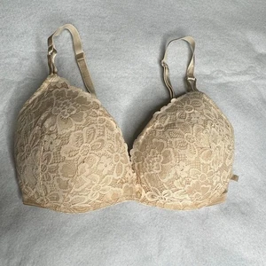 Victoria's Secret Dream Angel Padded Push Up Wireless Lace Contour Bra 34D - Picture 1 of 3