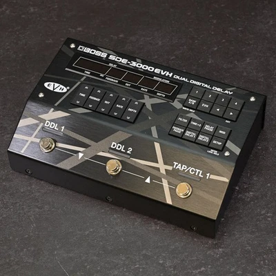 Pedal de efeitos Boss BOSS SDE-3000EVH duplo digital atraso atraso atraso [Z9P1193] - Imagem 1 de 4