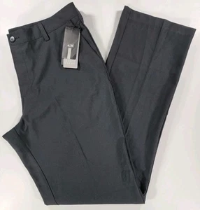 NEW Adidas Pants Mens 38x38 3 Stripe Golf Chino Climalite Loose Fit Black NWT - Picture 1 of 21
