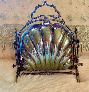 Antikes englisches versilbertes klappbares Keksstövchen von 1894 - Top Zustand - Bild 1 von 23