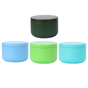 4 Pcs Sealed Food Containers with Lids Small Box Travel Tinplate - Picture 1 of 12