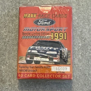 1991 Ford Motorsport Ltd Edition 40 Card Collector Set Sealed Maxx Race Nascar - Picture 1 of 3