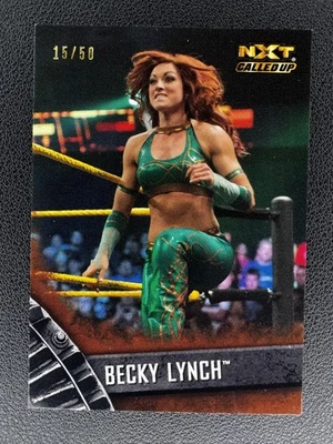 2016 Topps WWE NXT #35 Becky Lynch Bronze #/50 Foto 1 de 2