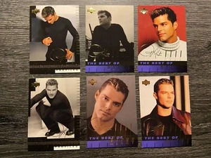 1999 Upper Deck Ricky Martin Gold Signature Cards /500 X6! Nummeriert Selten - Bild 1 von 2