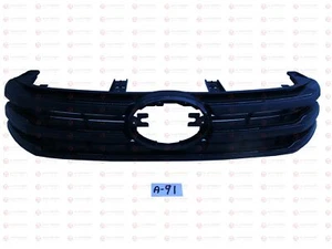 Gloss Black Front Grille for Toyota Hilux 07/2015-2021 SR SR5 - Picture 1 of 6