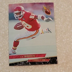 Tarjeta de fútbol Fleer Ultra 1993 J. J. Birden #196 - Imagen 1 de 2