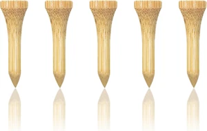 Wooden Golf Tees 1-1/2 inch 100 Count, 1.5" Short Golf Wood Bamboo Tee... - Picture 1 of 11