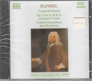 Handel - Concerti Grossi/Op. 6 Nos. 8, 10 & 12 & Alexander's Feast NEW/SEALED - Picture 1 of 2