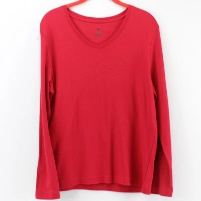 Camisa deportiva Cheetah para mujer roja cohete manga larga talla S pequeña 8 Foto 1 de 4